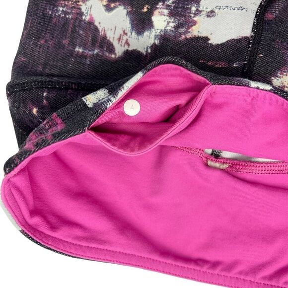 Lululemon Wunder Under Crop Leggings Kara Blossom Multi Size 4 - Picture 8 of 8